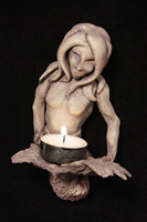Wishing Spirit - Clay Sculpture
