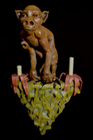 Zolo - Clay Sculpture by Clay Artist Mandy Stapleford