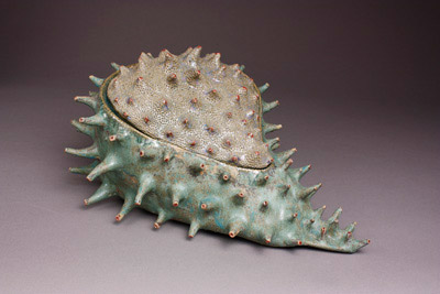 Seed Tureen #1 - Hand Crafted Tableware of a Seed Pod - Mandy Stapleford Taos