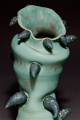 image: Vase 0704-2 - Handcrafted Vase by Mandy Stapleford