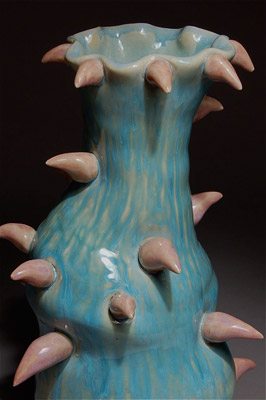 Vase 0705 - Handcrafted Vase by Mandy Stapleford